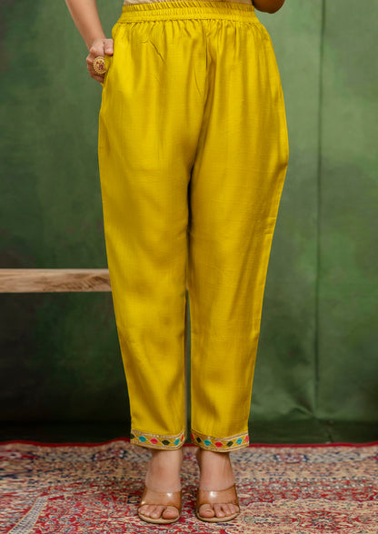 Silk Blend Fabrics with Embroidery (VC9717)