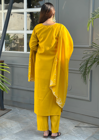 Sunshine Yellow Suit Set (VC9795)