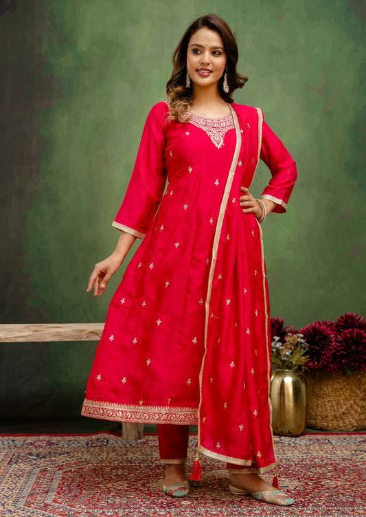 Tanmayi Elegant Ready to Wear Anarkali Kurta Set (VV-9718)